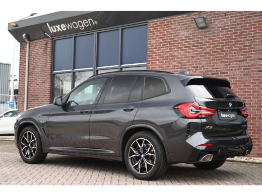 BMW X3 xDrive30e M-Sport Pano Trekh El-zetels HUD 360 Laser Adp-demping ActivLease financial lease