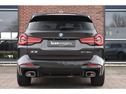 BMW X3 xDrive30e M-Sport Pano Trekh El-zetels HUD 360 Laser Adp-demping ActivLease financial lease