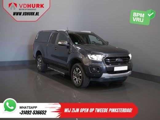 Ford Ranger 2.0 TDCI 215 pk Aut. Wildtrak Supercab/ 4x4/ Adapt.Cruise/ Leder/ 3.5T trekverm./ Bi-Xenon/ Stoel...