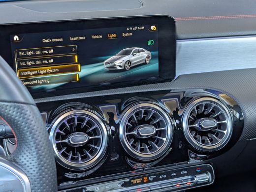Mercedes CLA-Klasse Mercedes-Benz 200 Automaat AMG | Panoramadak | Sfeerverlichting | Matrix LED Cruise Control ActivLease financial lease