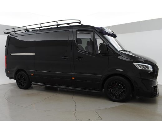 Mercedes Sprinter 319 3.0 V6 190 PK AUT. 5-PERS DUBBEL CABINE + STANDKACHEL | 2 SCHUIFD. | LEDER | PREMIUM AUDIO ActivLease financial lease