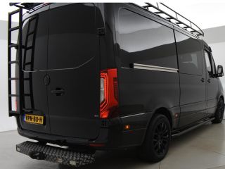 Mercedes Sprinter 319 3.0 V6 190 PK AUT. 5-PERS DUBBEL CABINE + STANDKACHEL | 2 SCHUIFD. | LEDER | PREMIUM AUDIO