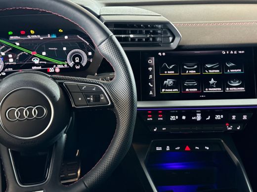 Audi A3 Sportback 45 TFSIe 245pk s-tronic S edition Competition | Leder | Adaptive Cruise Control | Trekhaak ActivLease financial lease