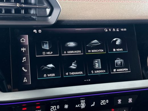 Audi A3 Sportback 45 TFSIe 245pk s-tronic S edition Competition | Leder | Adaptive Cruise Control | Trekhaak ActivLease financial lease