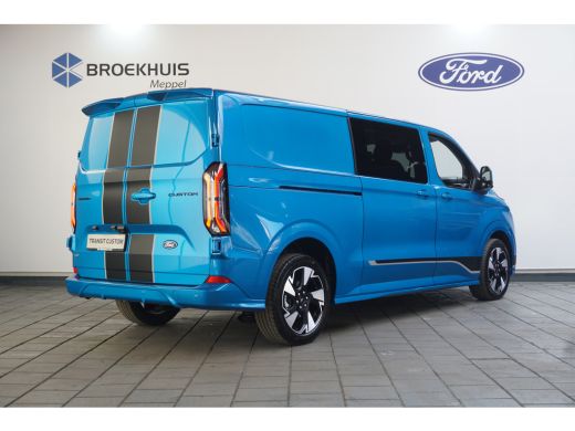 Ford Transit Custom 320 2.5 PHEV L2H1 Sport Dubbele Cabine | Incl. BPM | Dubbele Schuifdeur | Trekhaak | 19 Inch | Ad... ActivLease financial lease