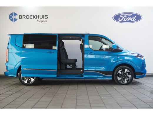 Ford Transit Custom 320 2.5 PHEV L2H1 Sport Dubbele Cabine | Incl. BPM | Dubbele Schuifdeur | Trekhaak | 19 Inch | Ad... ActivLease financial lease