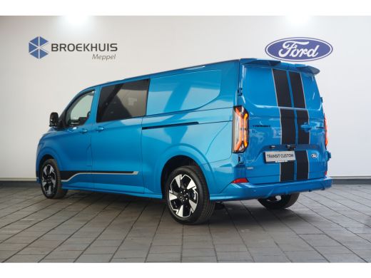 Ford Transit Custom 320 2.5 PHEV L2H1 Sport Dubbele Cabine | Incl. BPM | Dubbele Schuifdeur | Trekhaak | 19 Inch | Ad... ActivLease financial lease