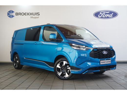 Ford Transit Custom 320 2.5 PHEV L2H1 Sport Dubbele Cabine | Incl. BPM | Dubbele Schuifdeur | Trekhaak | 19 Inch | Ad... ActivLease financial lease