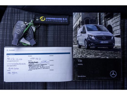 Mercedes Vito 114 CDI L2H1 | 136 PK | Automaat | Camera | Navigatie | PDC | Climate | Cruise | Euro 6 ActivLease financial lease