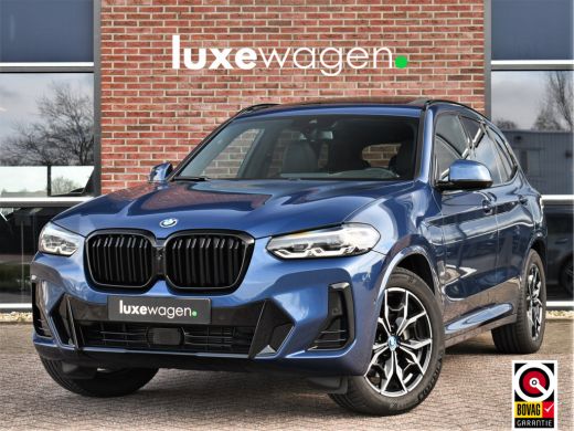 BMW X3 xDrive30e M-Sport Pano Trekh ACC H/K HUD 360 Adp-demping BMW X3 xDrive30e M-Sport Pano Trekh ACC H/K HUD 360 Adp-demping