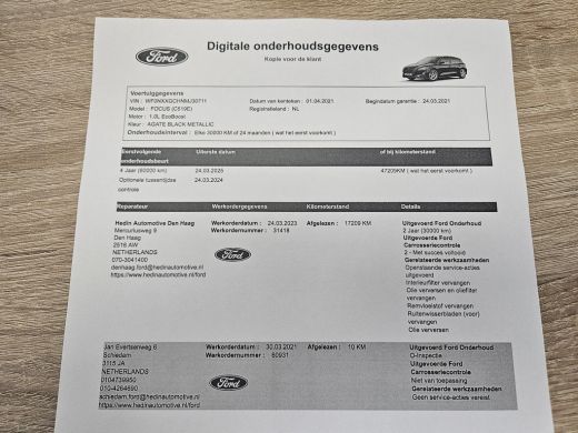Ford Focus 1.0 EcoBoost 125pk Hybrid Trend Edition Business | Led | Camera | Cruise Control | Navigatie | Ap... ActivLease financial lease