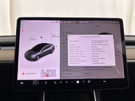 Tesla Model 3 Standard RWD Plus 60 kWh [ 3-Fase ] (INCL-BTW) Aut. *PANO | AUTO-PILOT | NAPPA-LEATHER | KEYLESS ... ActivLease financial lease