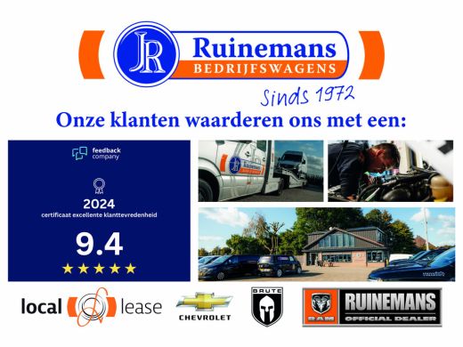 Fiat Dobló Cargo 1.6 MJ 105 PK / L1H1 / 1e EIGENAAR / 3 ZITS / TREKHAAK / INRICHTING / AIRCO / CRUISE / NAVI / CAMERA ActivLease financial lease