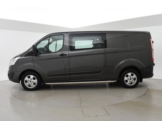 Ford Transit Custom 2.2 TDCI L2H1 DUBBEL CABINE + LEDER | STOELVERWARMING | TREKHAAK 2800 KG | CAMERA ActivLease financial lease
