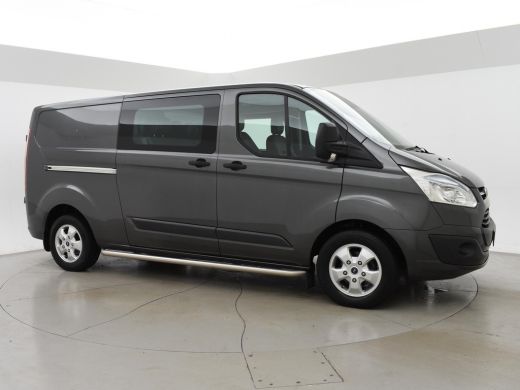 Ford Transit Custom 2.2 TDCI L2H1 DUBBEL CABINE + LEDER | STOELVERWARMING | TREKHAAK 2800 KG | CAMERA ActivLease financial lease