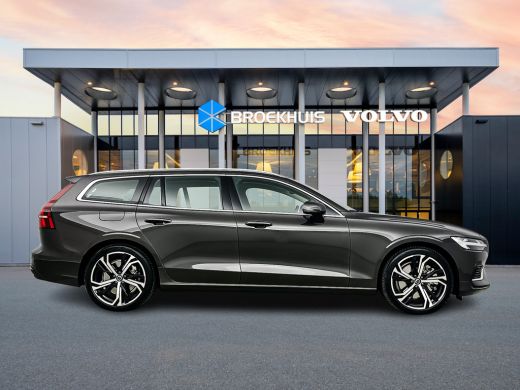 Volvo  V60 T6 Recharge AWD Plus Bright | 19" | Trekhaak | Elektrisch verst. stoelen | Adaptieve cruise | BLI... ActivLease financial lease