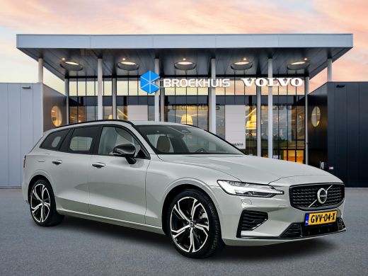 Volvo  V60 T6 Recharge AWD Ultra Dark | 19" | Bowers & Wilkins | Nappa leder | Massage stoelen | 360 Camera ... ActivLease financial lease