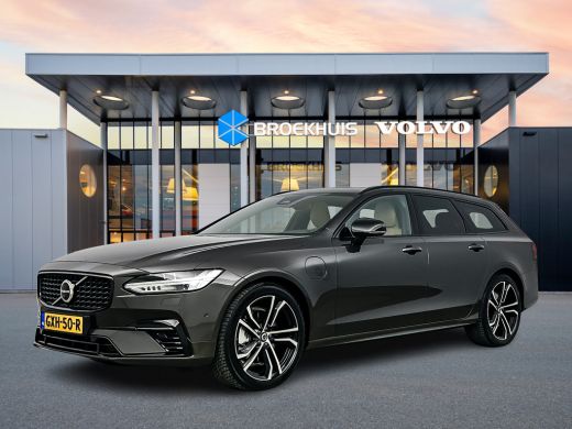 Volvo V90 T6 Recharge AWD Ultra Dark | 20" | Luchtvering | Nappa leder | Massage stoelen | 360 Camera | Tre... Volvo V90 T6 Recharge AWD Ultra Dark | 20" | Luchtvering | Nappa leder | Massage stoelen | 360 Camera | Tre...