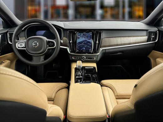 Volvo  V90 T6 Recharge AWD Ultra Dark | 20" | Luchtvering | Nappa leder | Massage stoelen | 360 Camera | Tre... ActivLease financial lease