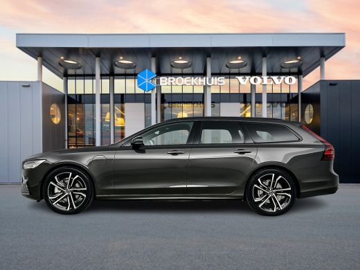 Volvo  V90 T6 Recharge AWD Ultra Dark | 20" | Luchtvering | Nappa leder | Massage stoelen | 360 Camera | Tre... ActivLease financial lease