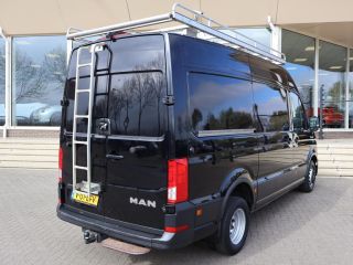 MAN TGE 50 5.180 2.0 180 PK AUT. DUBBEL LUCHT + 3500 KG TH + 230V | WERKPLAATSINRICHTING | CAMERA | NAVIG...