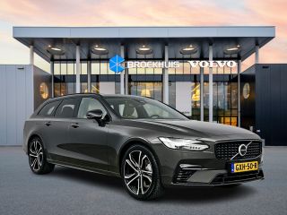 Volvo  V90 T6 Recharge AWD Ultra Dark | 20" | Luchtvering | Nappa leder | Massage stoelen | 360 Camera | Tre...