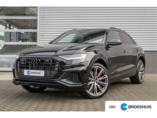 Audi Q8 Audi 60 TFSI e quattro Pro Line S Competition | Valcona| Panodak| Head up| 23 inch| Trekhaak| Audi Q8 Audi 60 TFSI e quattro Pro Line S Competition | Valcona| Panodak| Head up| 23 inch| Trekhaak|