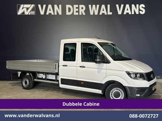Volkswagen Crafter 2.0 TDI 140 pk Pick up Open laadbak Dubbele Cabine Euro6 Airco | 7-Zits | Navigatie | 2800kg Trek... Volkswagen Crafter 2.0 TDI 140 pk Pick up Open laadbak Dubbele Cabine Euro6 Airco | 7-Zits | Navigatie | 2800kg Trek...