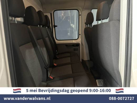 Volkswagen Crafter 2.0 TDI 140 pk Pick up Open laadbak Dubbele Cabine Euro6 Airco | 7-Zits | Navigatie | 2800kg Trek... ActivLease financial lease