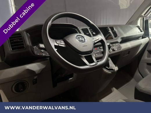 Volkswagen Crafter 2.0 TDI 140 pk Pick up Open laadbak Dubbele Cabine Euro6 Airco | 7-Zits | Navigatie | 2800kg Trek... ActivLease financial lease