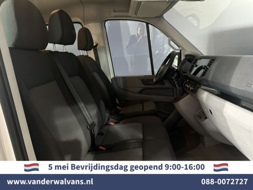 Volkswagen Crafter 2.0 TDI 140 pk Pick up Open laadbak Dubbele Cabine Euro6 Airco | 7-Zits | Navigatie | 2800kg Trek... ActivLease financial lease