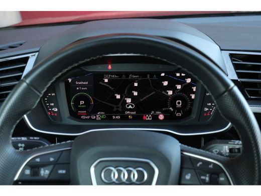 Audi Q3 Audi 45 TFSI e S-Edition | Trekhaak | Full LED | Stoel+stuurverw. | Leer | Adapt. Cruise | 20'' ActivLease financial lease