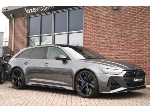 Audi RS6 Avant 4.0 TFSI quattro Dyn+ B&O-high Carbon Pano Ceramic HUD Alc-hemel Softclose Stoelvent ActivLease financial lease