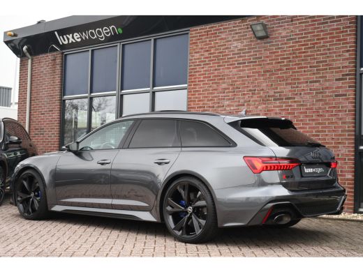 Audi RS6 Avant 4.0 TFSI quattro Dyn+ B&O-high Carbon Pano Ceramic HUD Alc-hemel Softclose Stoelvent ActivLease financial lease