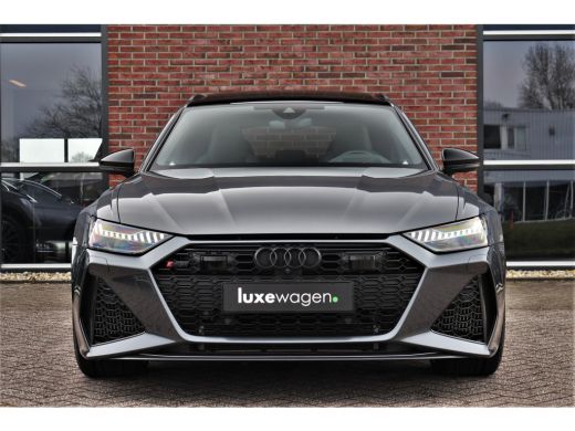 Audi RS6 Avant 4.0 TFSI quattro Dyn+ B&O-high Carbon Pano Ceramic HUD Alc-hemel Softclose Stoelvent ActivLease financial lease