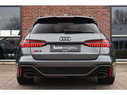 Audi RS6 Avant 4.0 TFSI quattro Dyn+ B&O-high Carbon Pano Ceramic HUD Alc-hemel Softclose Stoelvent ActivLease financial lease
