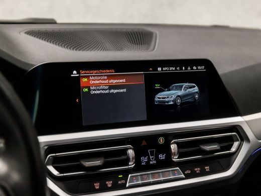 BMW 3 Serie Touring 320i Sportline Shadow 184Pk Automaat (APPLE CARPLAY, GROOT NAVI, CAMERA, LEDER, ADAPTIVE ... ActivLease financial lease