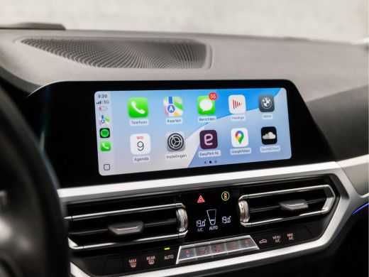BMW 3 Serie Touring 320i Sportline Shadow 184Pk Automaat (APPLE CARPLAY, GROOT NAVI, CAMERA, LEDER, ADAPTIVE ... ActivLease financial lease
