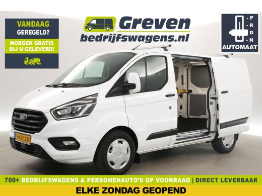 Ford Transit Custom 300 2.0 TDCI L1H1 Automaat Airco Cruise 3 Persoons PDC 2xSchuifdeur Elektrpakket Trekhaak