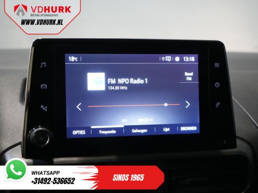 Opel Combo 1.5D 130 pk Aut. L2 BPM VRIJ! Carplay/ Camera/ Cruise/ PDC V+A ActivLease financial lease