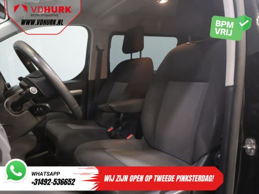 Peugeot Expert 2.0 HDI 180 pk Aut. DC Dubbel Cabine (DEMO) BPM VRIJ! NL Auto/ 18" LMV/ Carplay/ Camera/ Navi/ PD... ActivLease financial lease