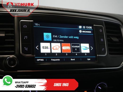 Peugeot Expert 2.0 HDI 180 pk Aut. DC Dubbel Cabine (DEMO) BPM VRIJ! NL Auto/ 18" LMV/ Carplay/ Camera/ Navi/ PD... ActivLease financial lease