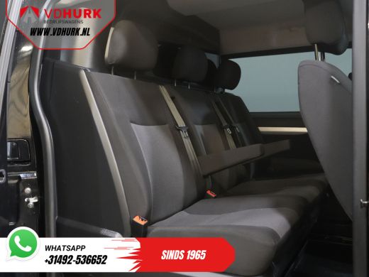Peugeot Expert 2.0 HDI 180 pk Aut. DC Dubbel Cabine (DEMO) BPM VRIJ! NL Auto/ 18" LMV/ Carplay/ Camera/ Navi/ PD... ActivLease financial lease