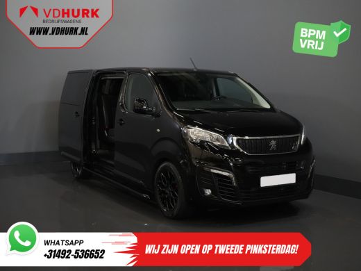 Peugeot Expert 2.0 HDI 180 pk Aut. DC Dubbel Cabine (DEMO) BPM VRIJ! NL Auto/ 18" LMV/ Carplay/ Camera/ Navi/ PD... ActivLease financial lease