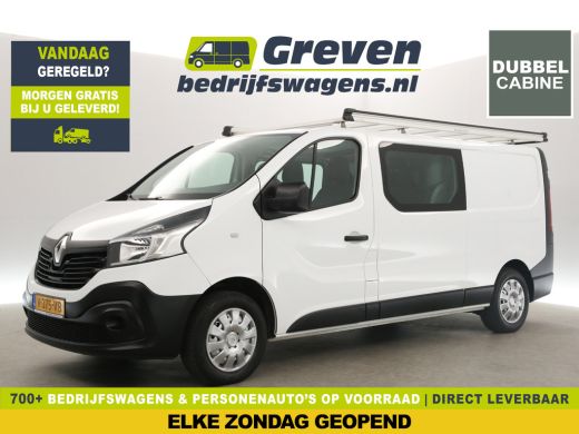Renault Trafic 1.6 dCi T29 L2H1 Dubbele Cabine 6 Persoons Airco Cruise Navi PDC Imperiaal Elektrpakket Trekhaak Renault Trafic 1.6 dCi T29 L2H1 Dubbele Cabine 6 Persoons Airco Cruise Navi PDC Imperiaal Elektrpakket Trekhaak