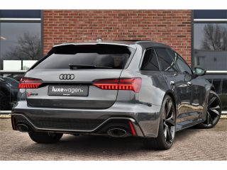 Audi RS6 Avant 4.0 TFSI quattro Dyn+ B&O-high Carbon Pano Ceramic HUD Alc-hemel Softclose Stoelvent