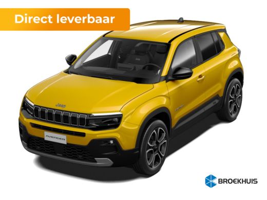Jeep Avenger Jeep Summit | 360 parkeersensoren | Achteruitrijcamera | Adaptieve cruise control Jeep Avenger Jeep Summit | 360 parkeersensoren | Achteruitrijcamera | Adaptieve cruise control
