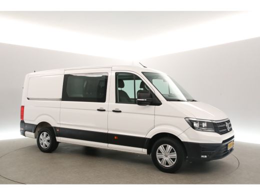 Volkswagen Crafter 2.0 TDI L3H2 140PK 3000KG Trekgew. DC Automaat 5 Pers Airco Cruise Carplay DSG Navi PDC Trekhaak ActivLease financial lease
