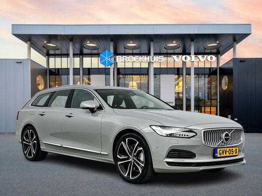 Volvo  V90 T6 Recharge AWD Ultra Bright | 20" | Nappa leder | Massage stoelen | 360 Camera | Trekhaak | Pano... ActivLease financial lease