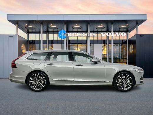 Volvo  V90 T6 Recharge AWD Ultra Bright | 20" | Nappa leder | Massage stoelen | 360 Camera | Trekhaak | Pano... ActivLease financial lease